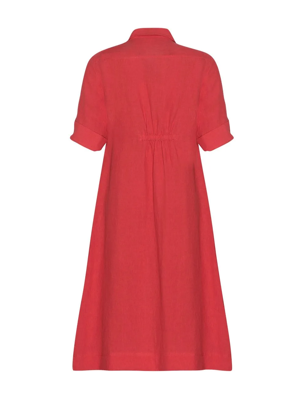 Echo Shirt Dress in Watermelon